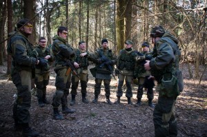 30 марта 2014 - тренировка по отработке штурмовых действий на полигоне "Валуево"